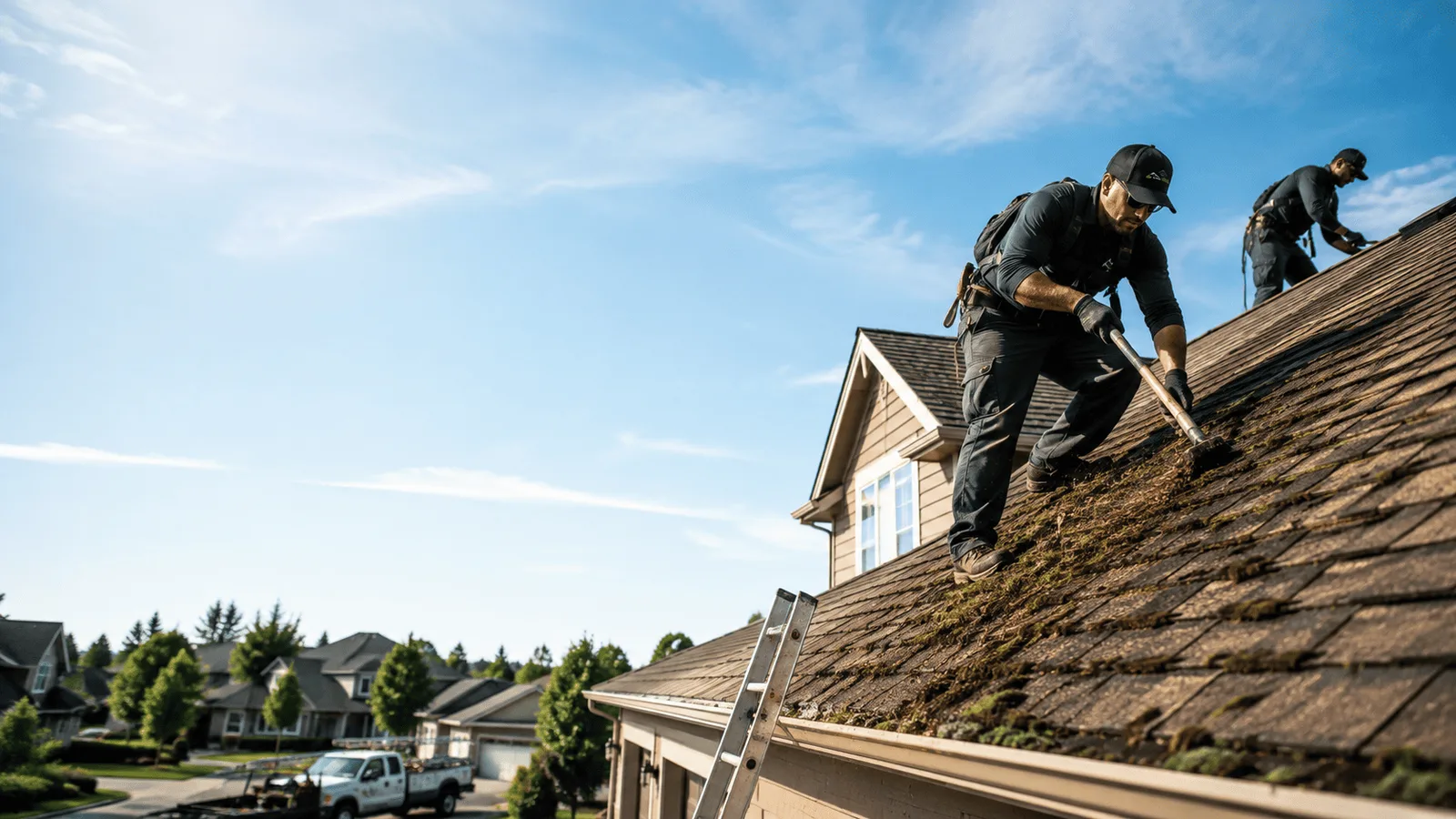 Roof Moss Removal in Stuttgart, AR near me